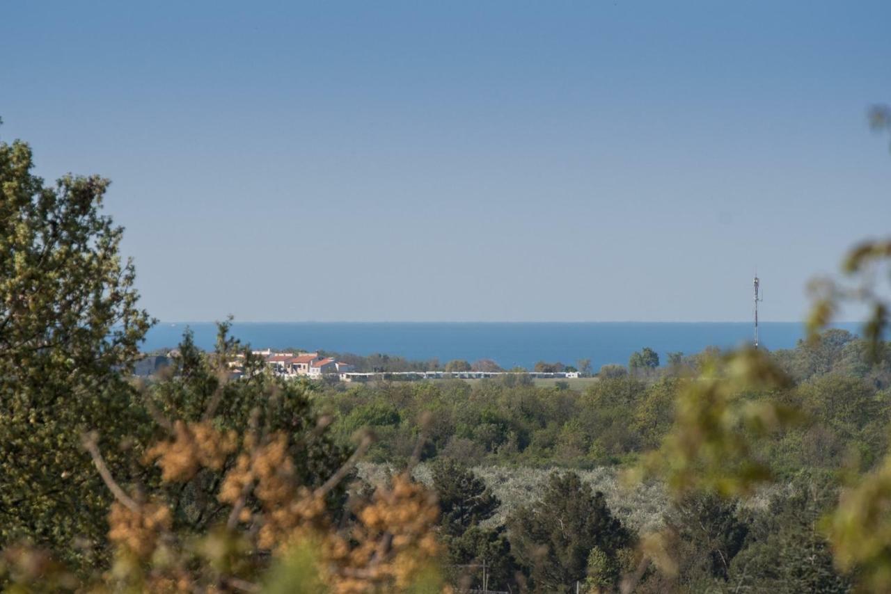 Apartment Bruneta 1 With Sea View Tar-Vabriga Eksteriør billede